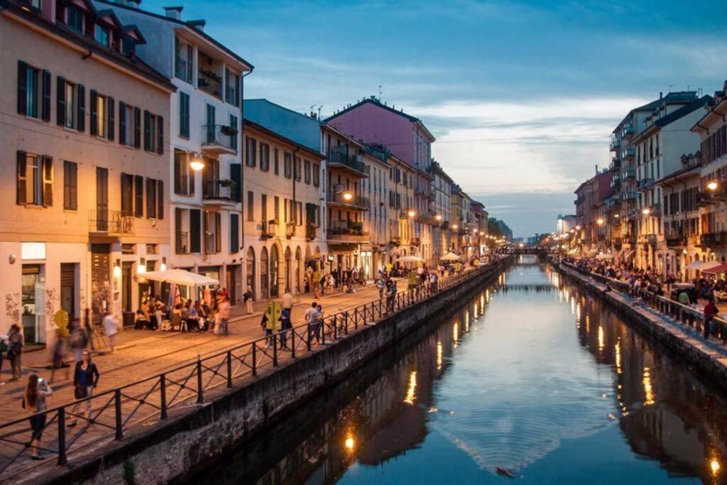 Daniela'S Spazioso Appartamento Ai Navigli 밀라노 외부 사진