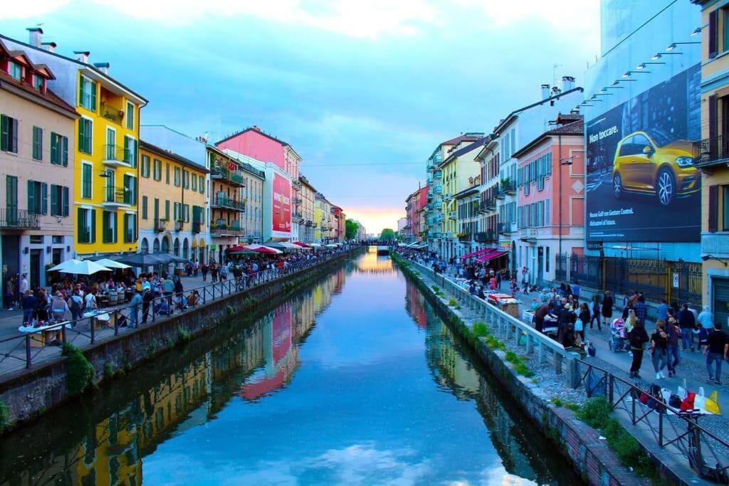 Daniela'S Spazioso Appartamento Ai Navigli 밀라노 외부 사진